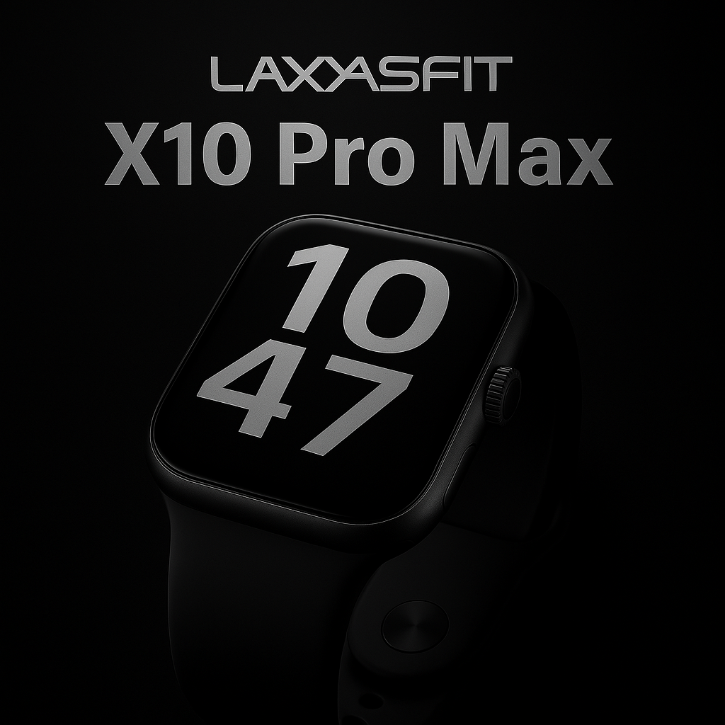 X10 Pro Max Wearable Sharp Looks, AMOLED Brilliance & Long Battery