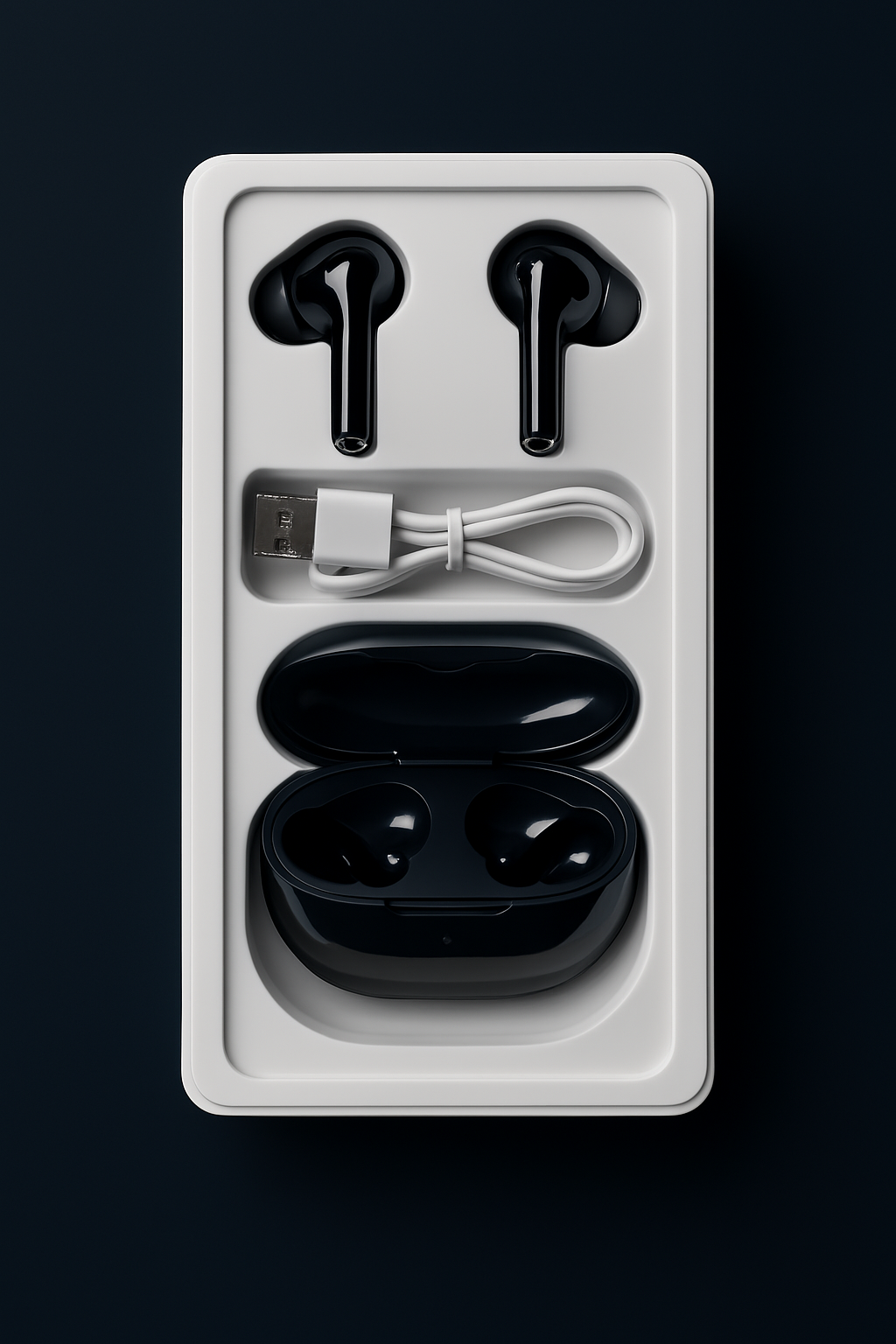 U37 Wireless Earbuds Signature Design, Premium Sound Quality