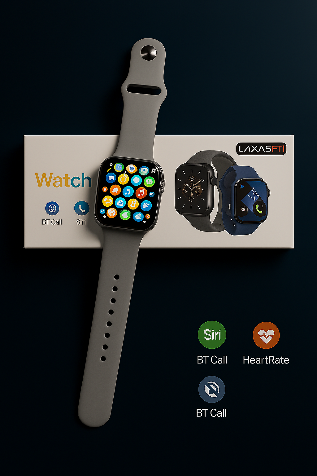 Watch 9 Max All-in-One Smartwatch with Classic Aesthetics & Tech Utility