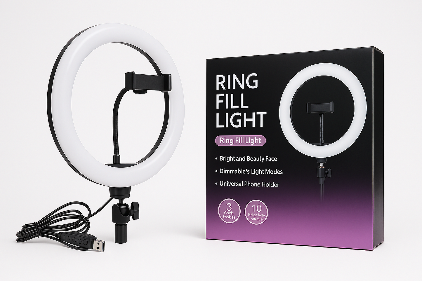 Mini Ring Light for Mobile Content Creation Pakistan
