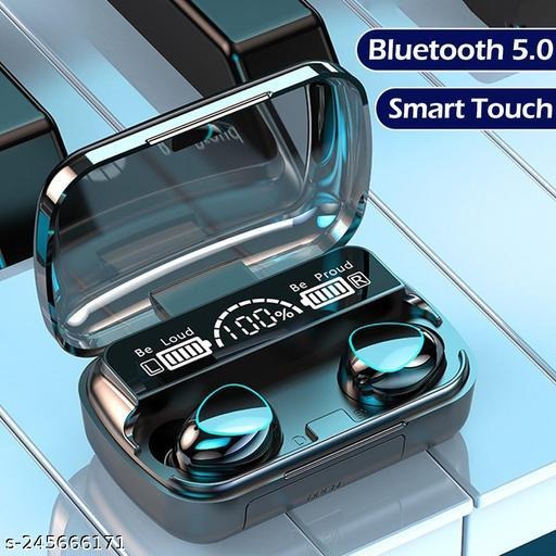 Stylish M20 Earbuds with Built-in Power Bank for Mobile Charging