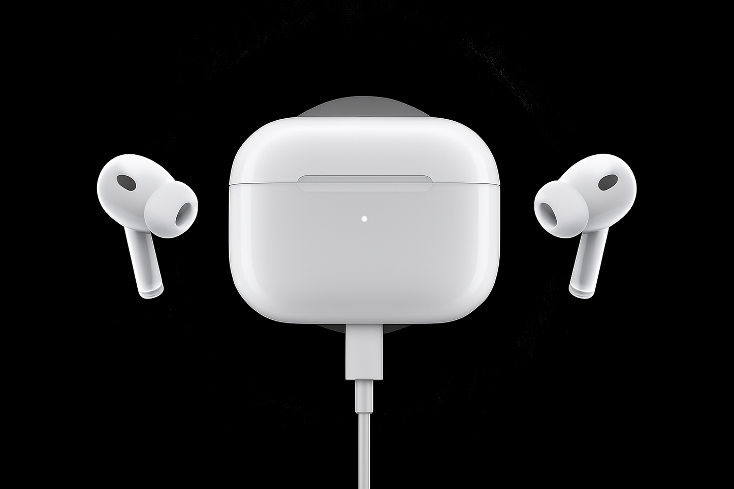 '- Apple AirPods Pro 2  Advanced ANC, Dynamic Head Tracking & USB-C Charging