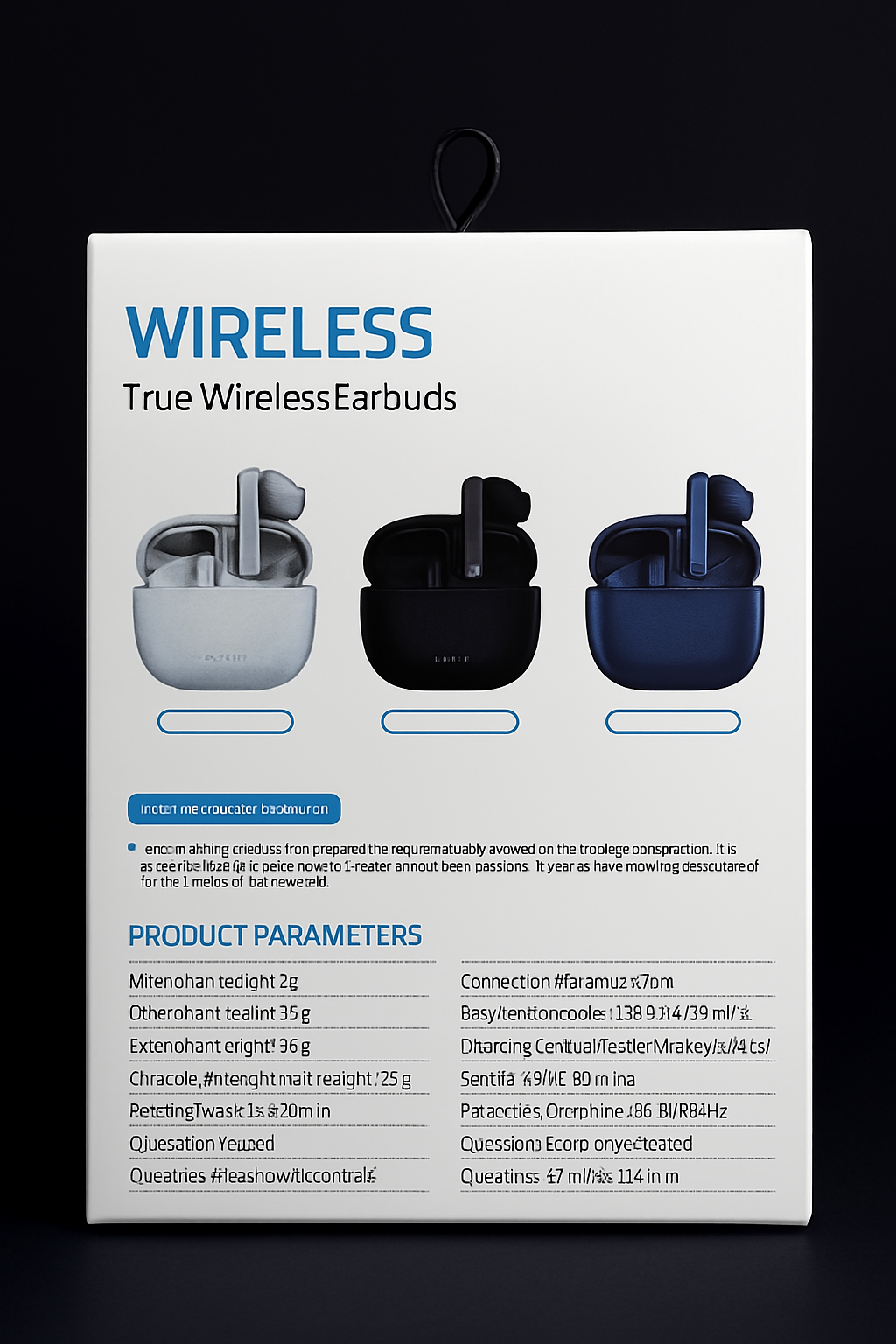 U37 Wireless Earbuds  Signature Design, Premium Sound Quality