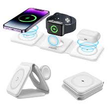 3 in 1 Wireless Magnetic Pad Charger