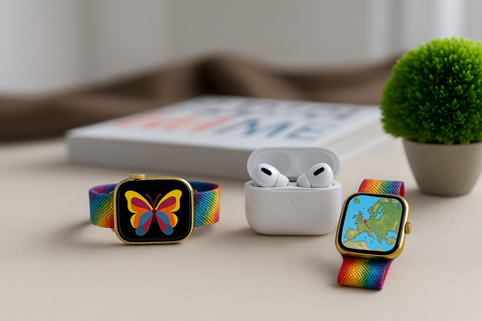 i20 Ultra Max Smartwatch + AirPods Pro 2 Combo