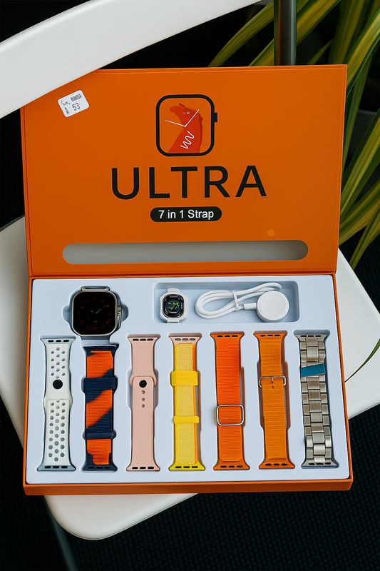 ULTRA Smartwatch  Timeless Design Meets Cutting-Edge Tech